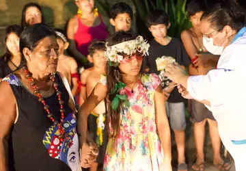 Maricá foi a primeira cidade do estado do Rio a vacinar crianças, começando pelas indígenas