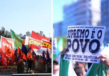 Dia 1º de maio, Dia do Trabalhador, tem manifestações em todo país