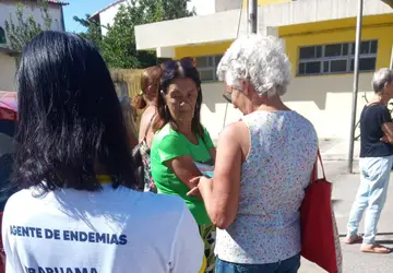 Profissionais da Vigilância em Saúde visitam bairros de Araruama para combater o Aedes Aegypti